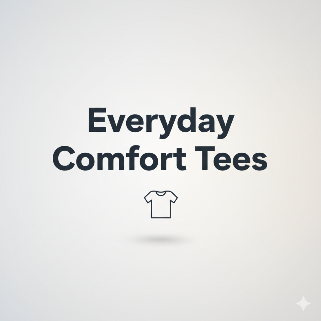 Everyday Comfort Tees