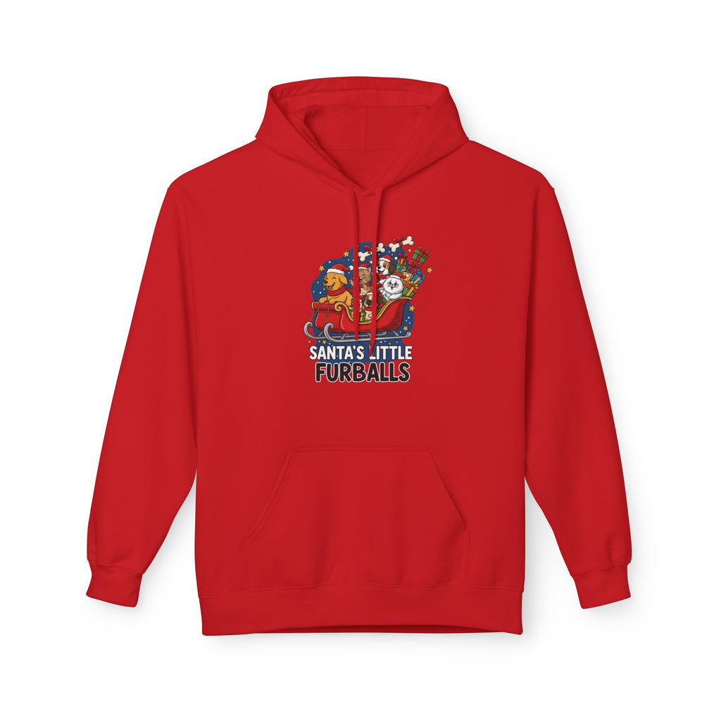 Fun Fleece Hoodie with Colorful Graphic