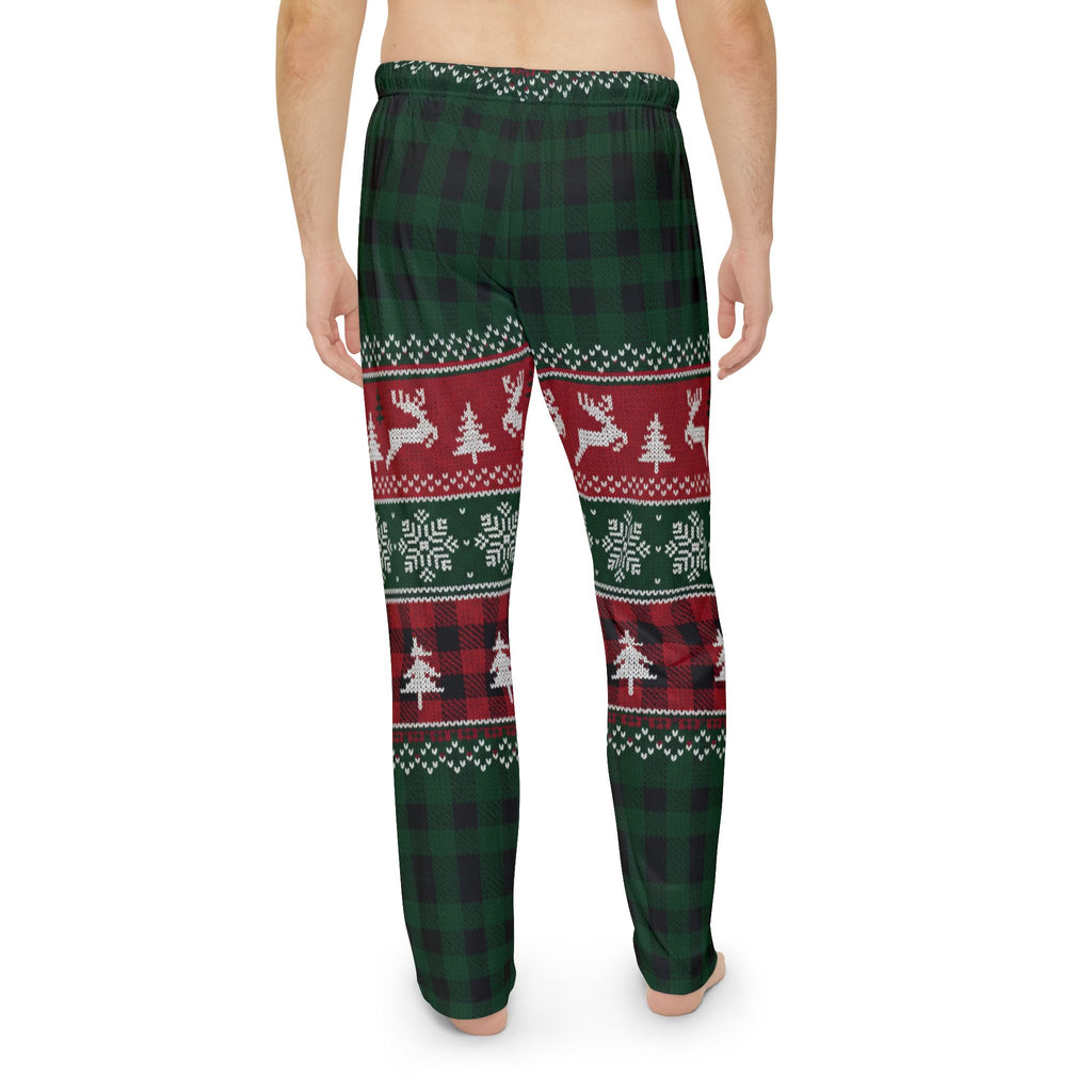 Cozy Men's Holiday Pajama Pants - Festive Christmas Design