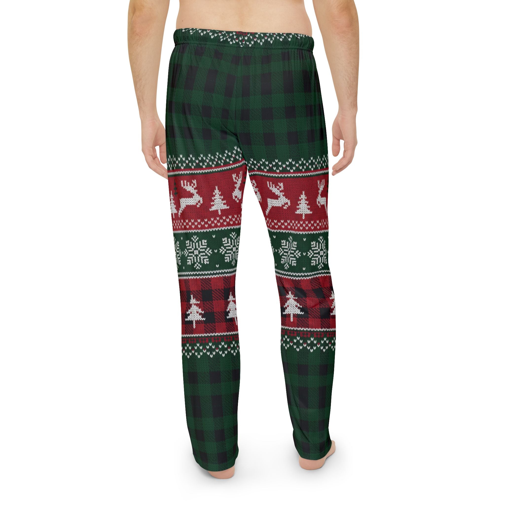 Cozy Men's Holiday Pajama Pants - Festive Christmas Design