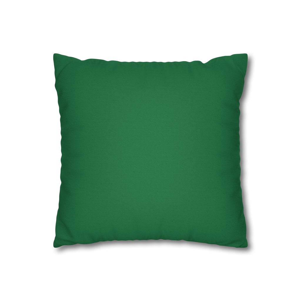 Happy Holidays Decorative Pillowcase, Green