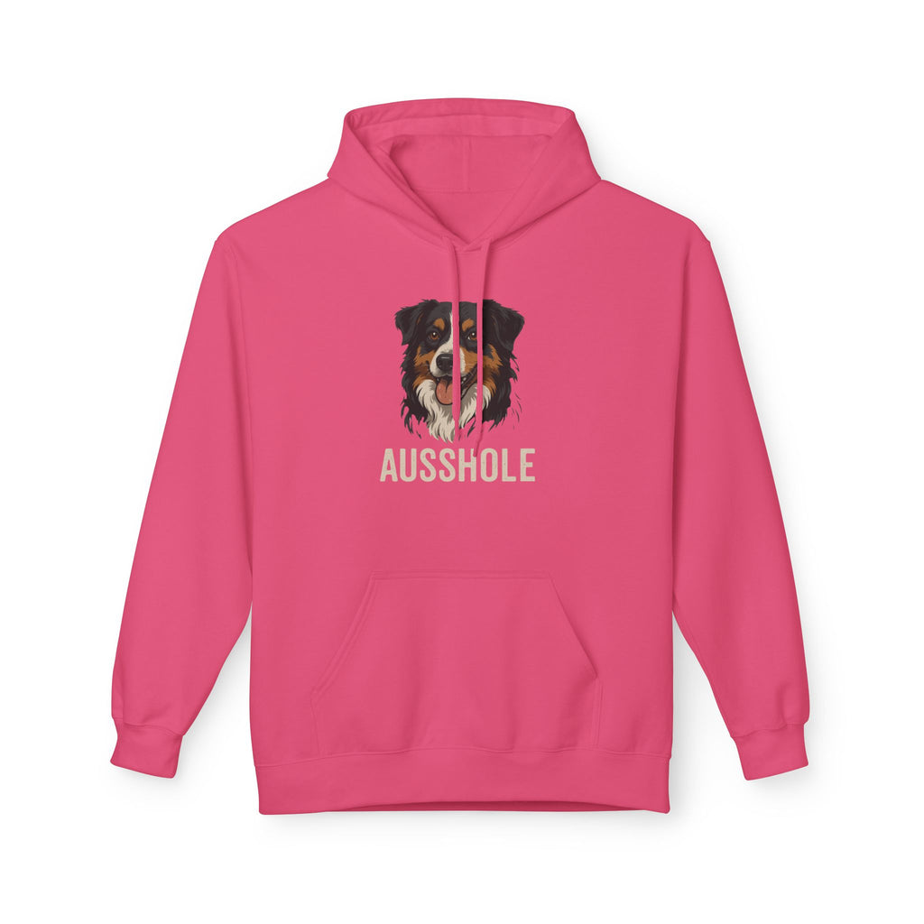 Funny Dog Owner Hoodie, Dog Lover Gift, Ausshole Hoodie, Animal Humor Sweatshirt, Unisex Pet Lover Apparel