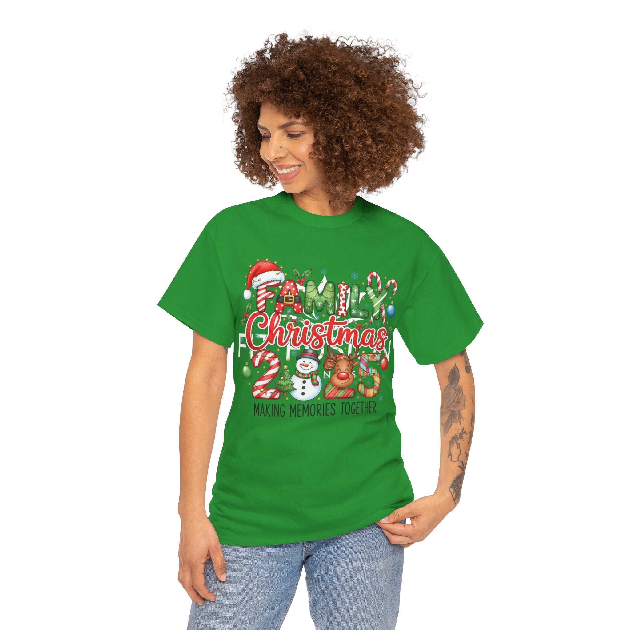 Family Christmas Tee 2025, Unisex Christmas T-Shirt, Holiday Family Gathering Shirt, Making Memories Together, Christmas Gift, Family [...]