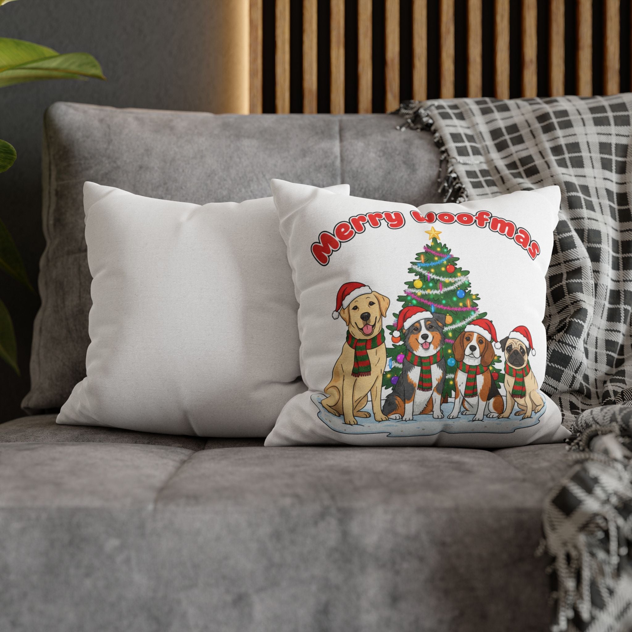 Merry Woofmas Pillowcase