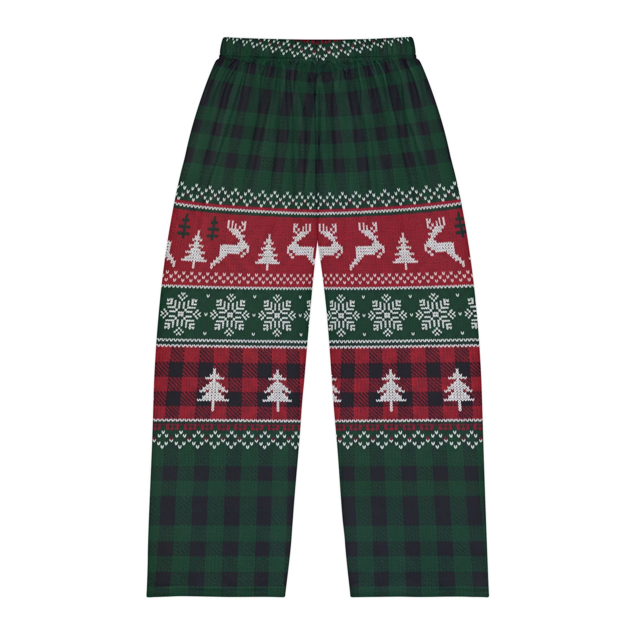 Cozy Men's Holiday Pajama Pants - Festive Christmas Design